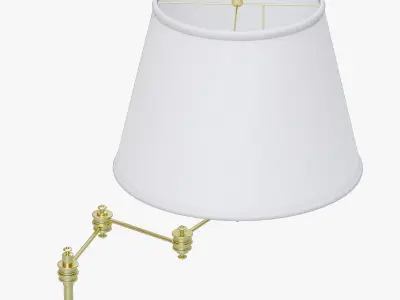 Visual Comfort Studio 1 Light Swing-Arm Floor Lamp 3D model