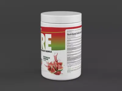 Protein Powder 3D model 10