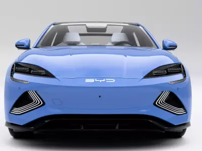 BYD Seal 2024 Low-poly 3D model