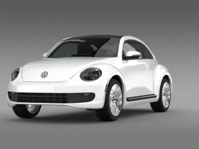 Volkswagen Maggiolino 3D model