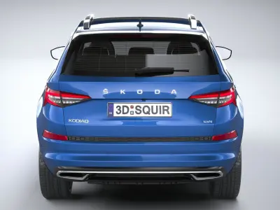 Skoda Kodiaq 2022 3D model