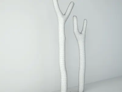 Wooden Decoration 3D model