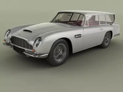 Aston Martin DB6 Shooting Brake 3D model