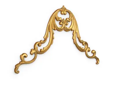 Classic decor ornament 326 3D model
