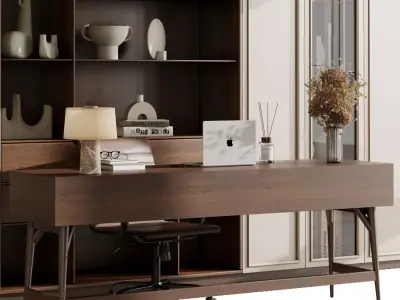 Boss Desk - Office Furniture 84 3D model