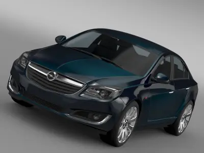 Opel Insignia ECOFlex 2015 3D model