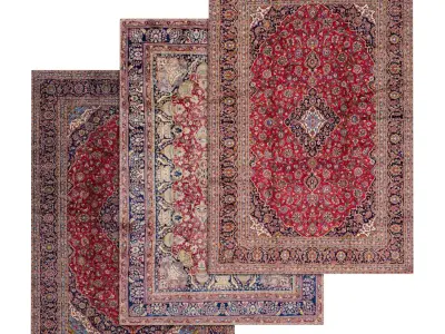 Rug Set 1909 3D model