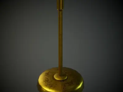 candlestick Low-poly 3D model