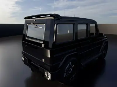 BRABUS mercedes-benz g class - mercedes-benz g class Low-poly 3D model
