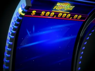 Slot Machine Cashino Games Low-poly 3D model