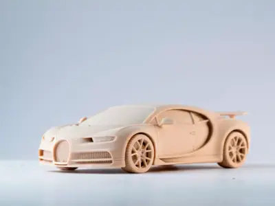 Buggati Chiron 3D Car Model 3D print model