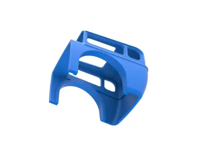 Shell of vintage front engine dragster Scale 1 to 25 3D print model