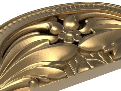  decorative pattern ready for 3D printing 3D model 335