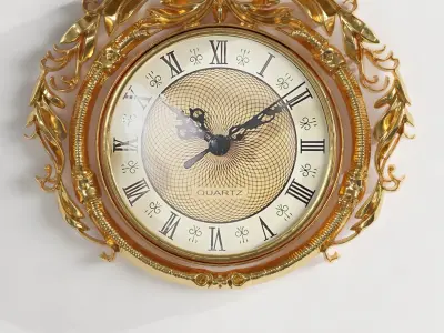 wall clock 53 3D model