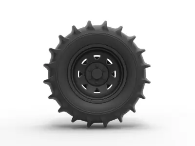 Rear wheel for Dune Buggy 3D print model