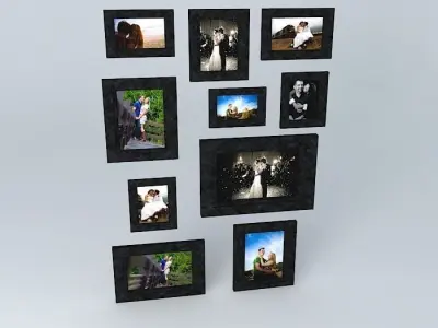Wall Pictures Free 3D model