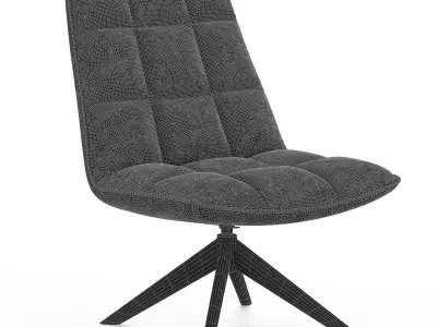Armchair Jouke Low-poly 3D model