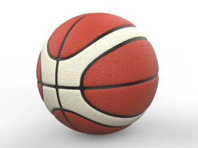 Molten Basketball - 3D print model 3D print model