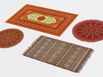 -Oriental Carpets- 3D model