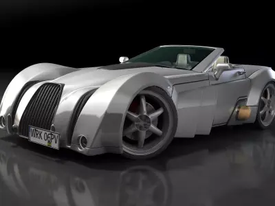 Pivot Roadster Concept 3D model