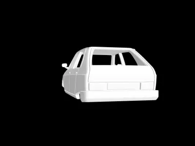 Citroen visa Club 3D print model