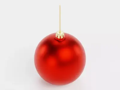 Christmas Ball Ornament V1 Low-poly 3D model