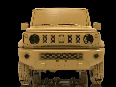 Suzuki JIMNY Native Exterior 3D Scan 2020 3D model