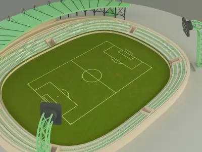 stadium model 365 3D model