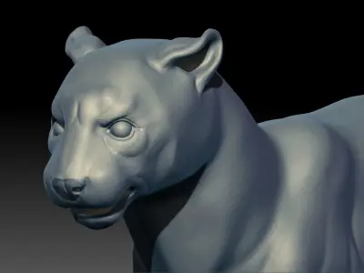 Panther 3D model buy