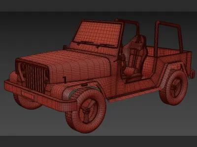 jeep 3 3D model
