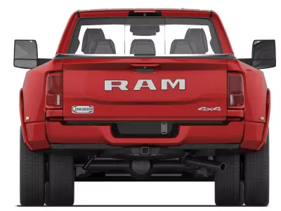 RAM 3500 HD Longhorn 2025 3D model
