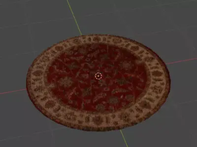 state 3d model circle Free 3D model