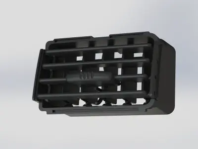 Honda Civic EK AC vents 3D print model