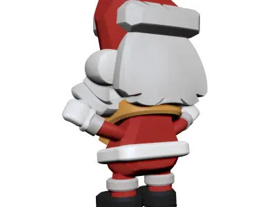 Santa Claus 3D Printable Miniature 3D print model