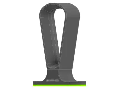 3D Printable Headphone Stand 3D print model