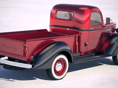 Chevrolet Pickup Truck CG 1939 3D model