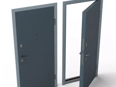 Semilah Door 3D model
