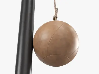 Tetherball 01 3D model