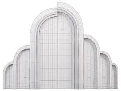 Panel 3D model 19