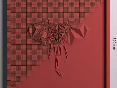 Paper Art Work 03 3D model