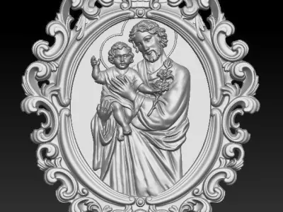 Saint Joseph 3D model