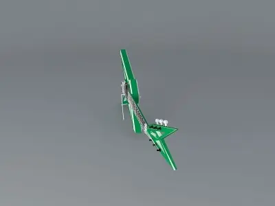 Dimebag Darrell guitar Free 3D model