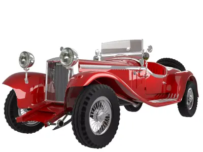 alfa romeo zagota classic 3D model