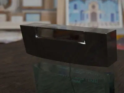 Cologne Bottle Free low-poly 3D model