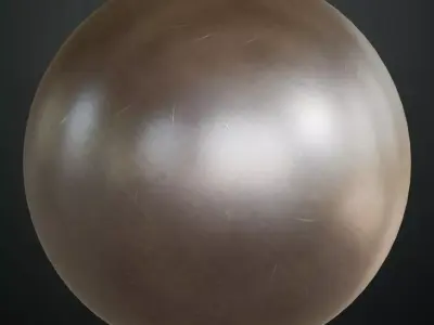 Brown Polished Scratched Metal PBR Seamless Texture