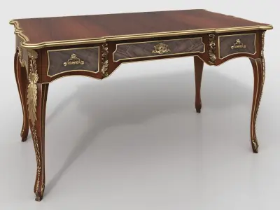 BUREAU LOUIS XV 3D model