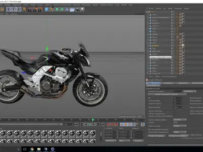 Moto Vehicle Free 3D model
