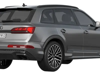 Audi SQ7 2024 3D model