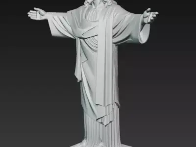 Jesus Christ 3D Model for Print 3D print model