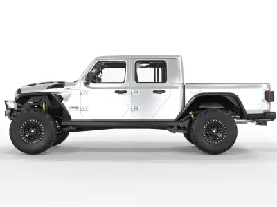 Jeep Gladiator 2020 TX American Custom  3D model